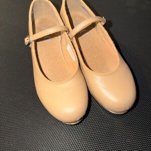 Bloch tan Kids Mary Jane Shoes size 1